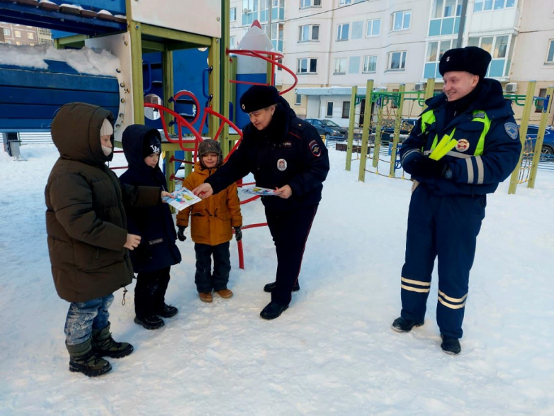 В Серпухове сотрудники полиции провели акцию «Безопасный двор»
